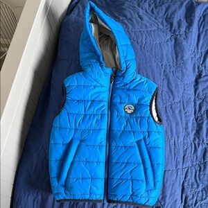 Blue Kids Puffer Vest